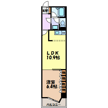 レインボー第２金山 間取り図