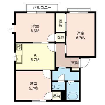 ハイムヒロ 間取り
