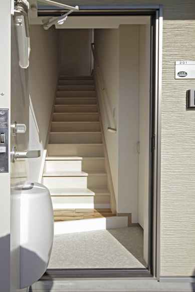 レザンベルク 玄関