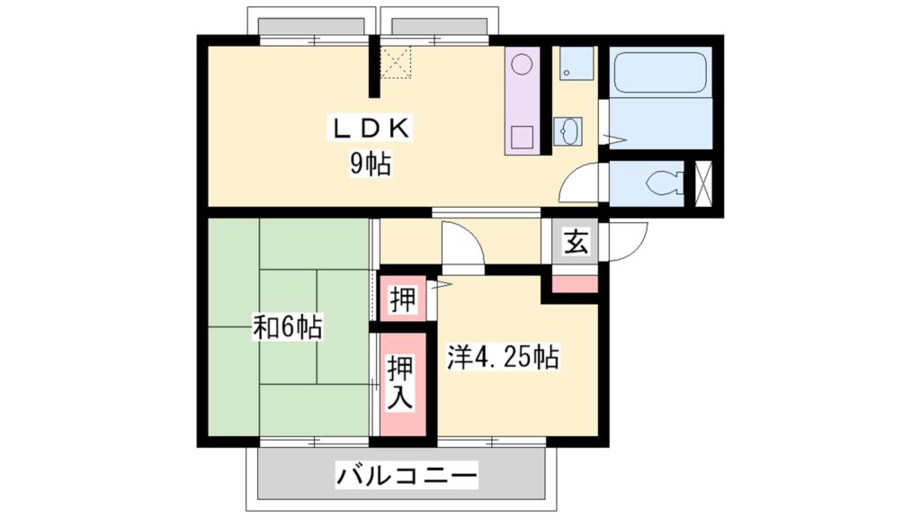 サングレース 間取り図