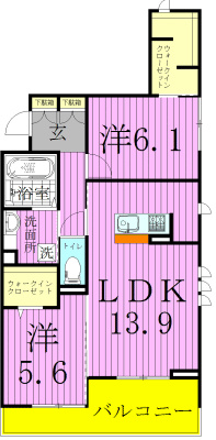 ＫｅｅＲｉｓｅ 間取り