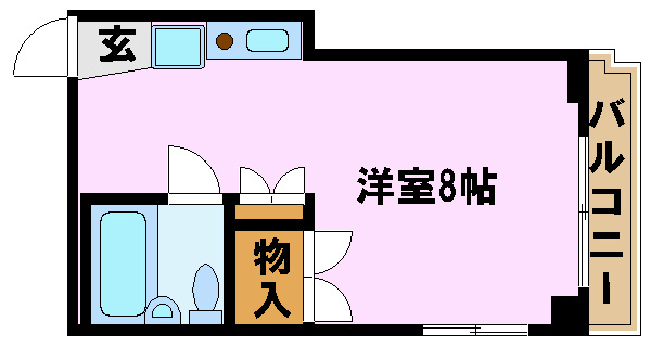 竹林ＡＳビル 間取り図