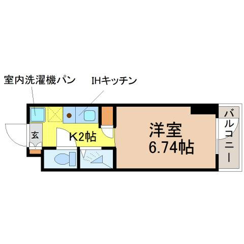 愛知県名古屋市中区橘１丁目 間取り