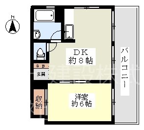 第二ユーアイマンション 402号室 間取り