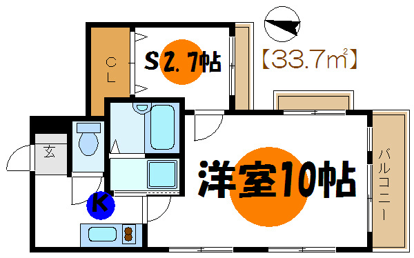 アンカンシェル松島  間取り図