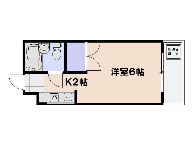 サンゴマンション 401号室 間取り