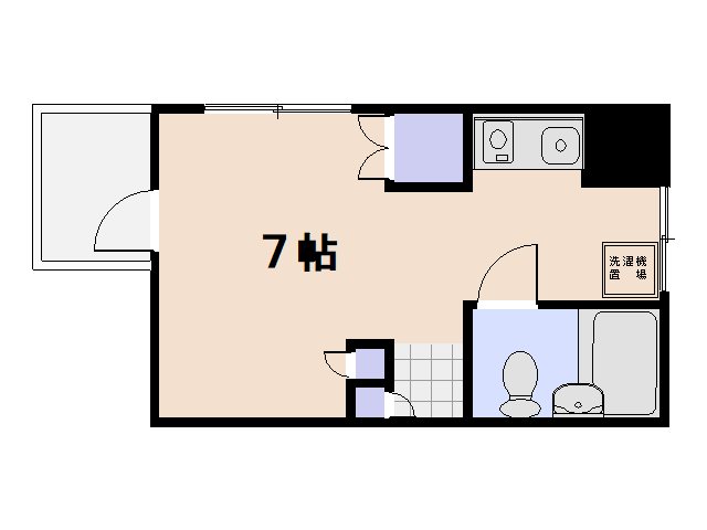 サンゴマンション 303号室 間取り