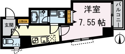 グランヒルズ馬込  201号室 間取り