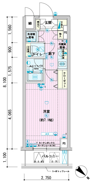 東京都文京区春日２丁目 間取り