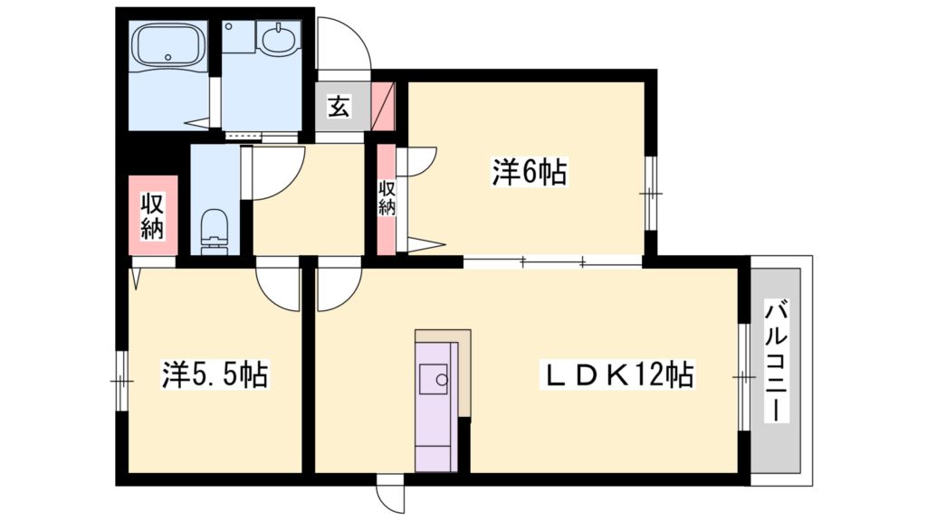 ポートエリザベス 間取り図