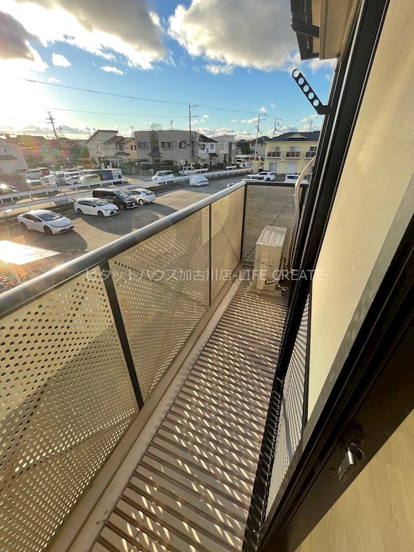 ファミーユハイツＡ ベランダ