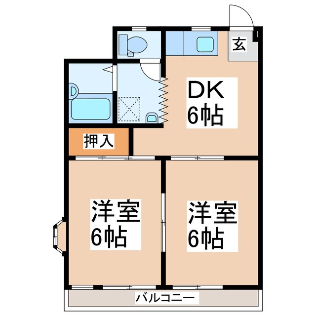 アップルハウスTAKEDA 間取り