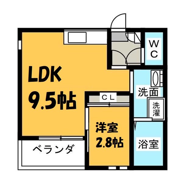 Grandtic Luce志賀本通 間取り図