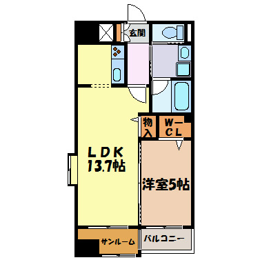 あいさきがけ 間取り図