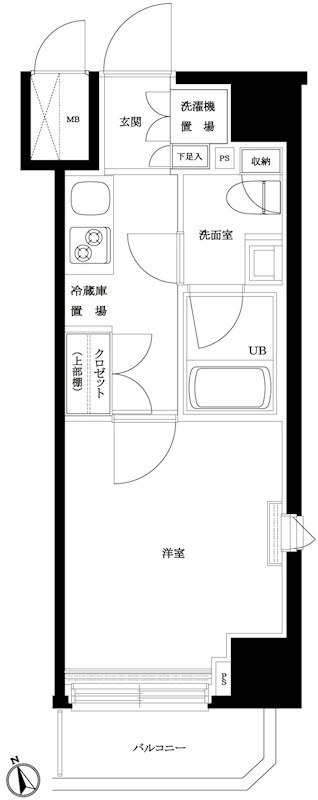 ルーブル新丸子 間取り