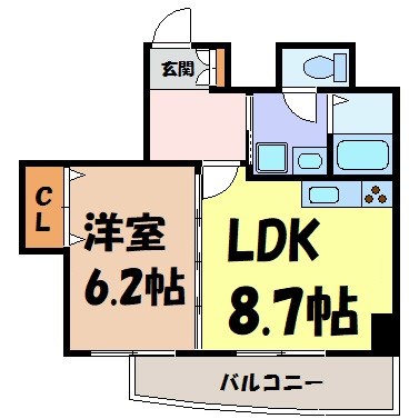 THE RESIDENCE IMAIKE NORTH　 間取り