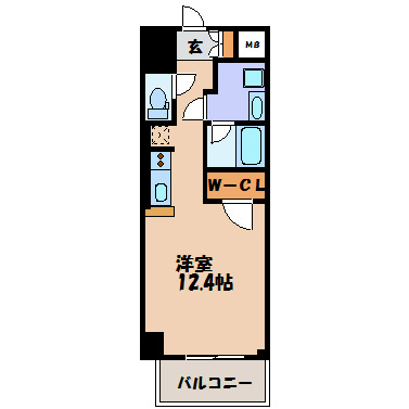 御幸レジデンス丸の内 間取り図