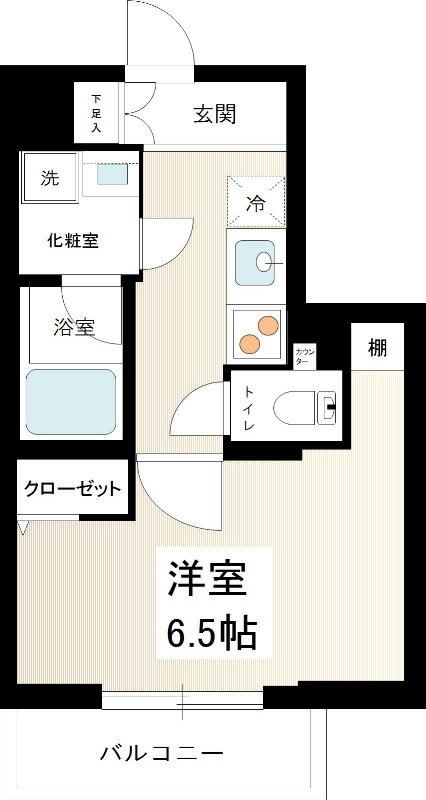 スカイコート板橋本町Ⅱ 0405号室 間取り