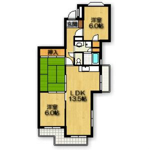 スカイラーク丘上 間取り
