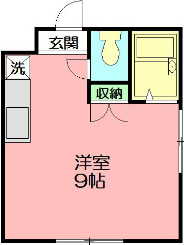 横浜元町ガーデンⅢ 301号室 間取り