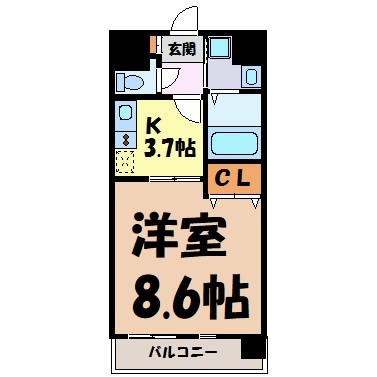 ル・シャンパーニュ 間取り図