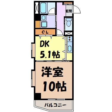 ノールルミエール黒川 間取り図
