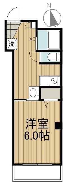 ハイツベルスプリング 201号室 間取り