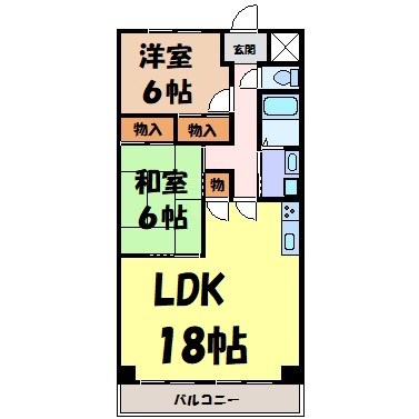 メゾン白川 間取り図