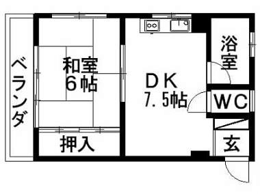 愛知県名古屋市千種区古出来３丁目 間取り