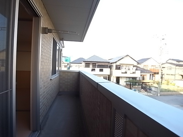 アルシュ　川　 ベランダ