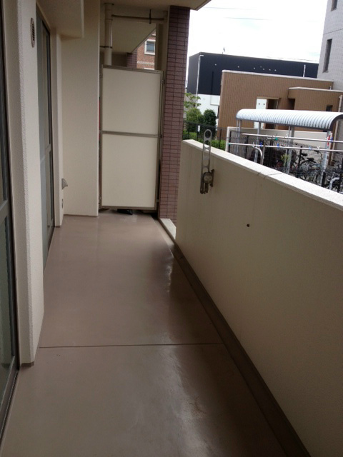 ボヌールエトワール２番館 ベランダ