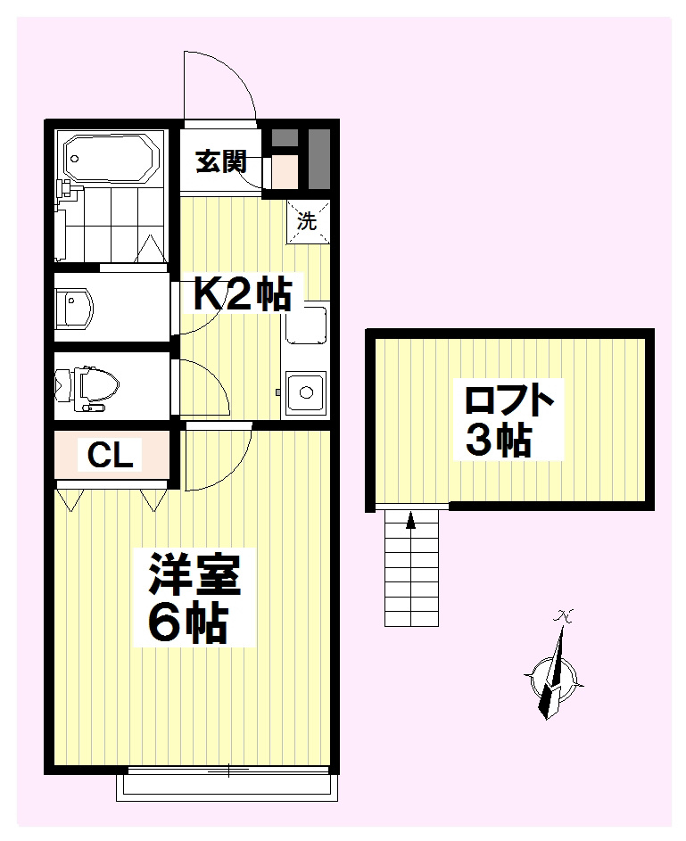 ブリーズフォーレ 105号室 間取り