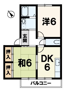 メゾン近江  間取り図