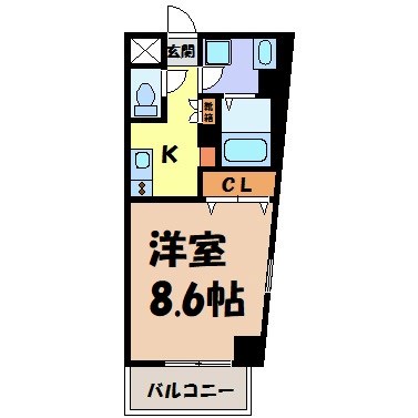 スカイコート葵 間取り