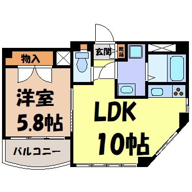 メゾン・ヴェルメイユ２ 間取り図