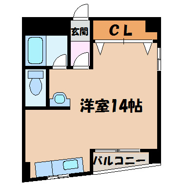 ラッフル徳川 間取り図