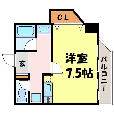 ユタカマンション 間取り図