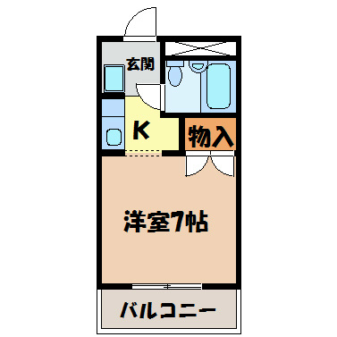 アーバンライフ616 間取り図