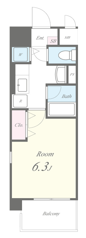 サン・プランタン 306号室 間取り