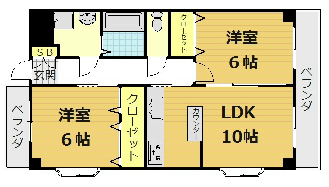 第7長栄マンション 間取り