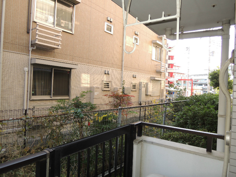 稲田堤グランドハイツ ベランダ