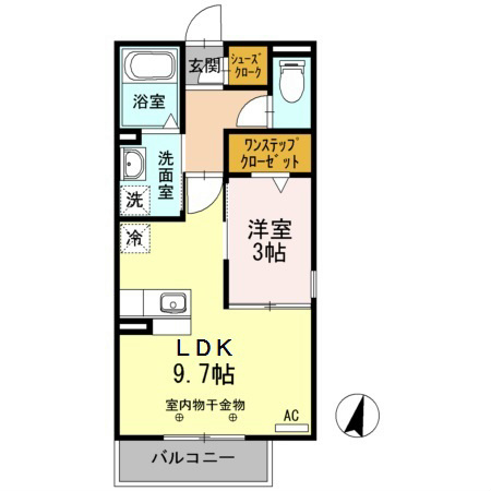 弐番館 間取り図