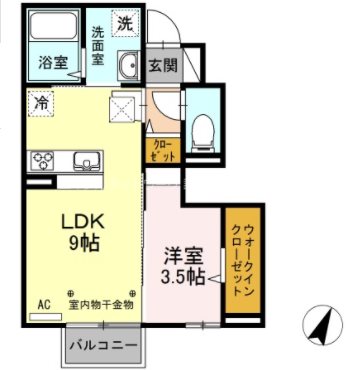GLANZ E 間取り