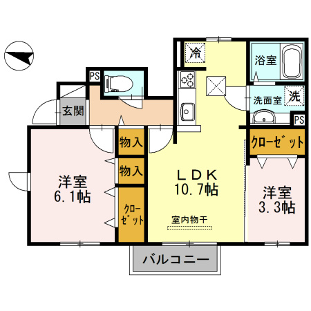 ヴィオラ志染 間取り図