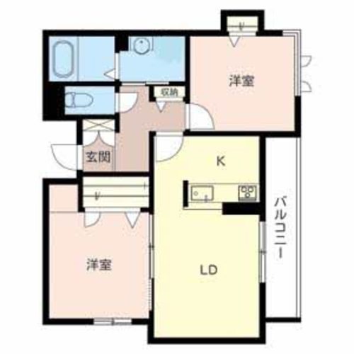 シャーメゾン・ダヴ 間取り図