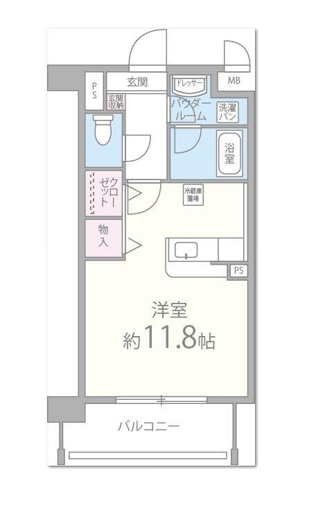 サクシード胤 間取り図