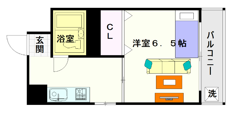 アメニティ敷津 間取り