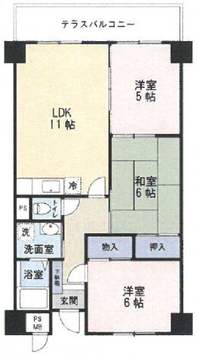エテルノ21 間取り