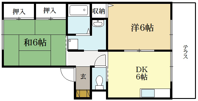 CASA竹風館 間取り