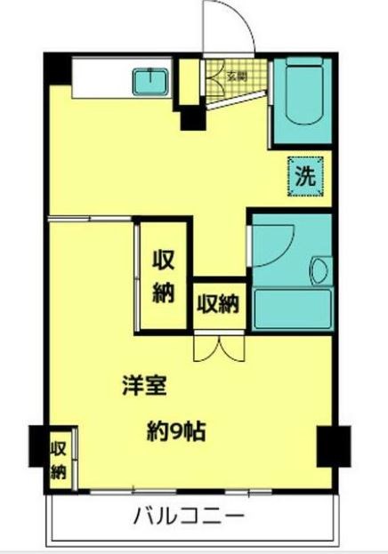 402号室 間取り